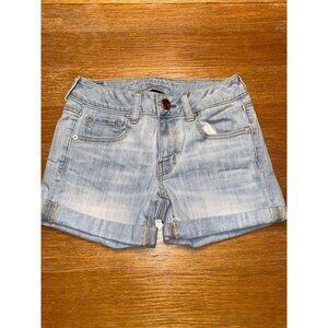American Eagle Outfitters Womens Denim Cutoff Shorts Size 2